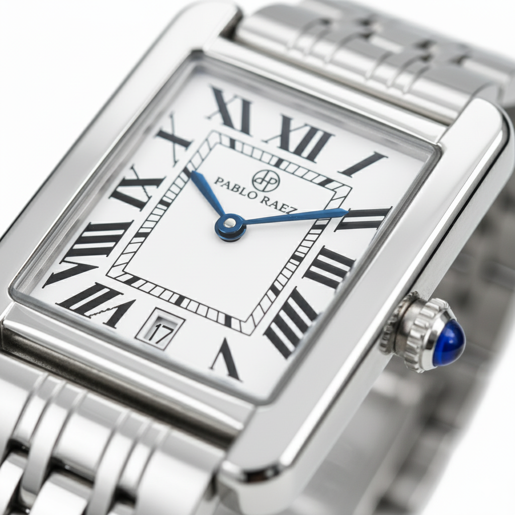 HOUSTON RAEZ SILVER 24MM