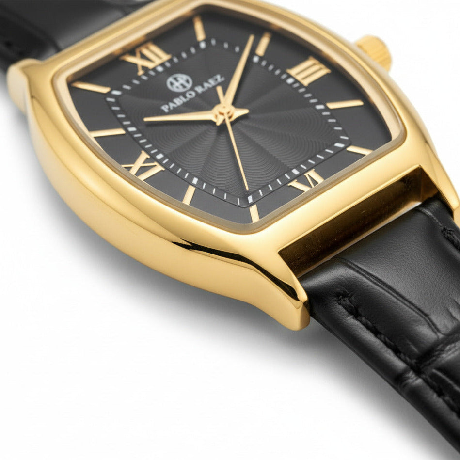 VIENNA RAEZ BLACK/GOLD 40MM