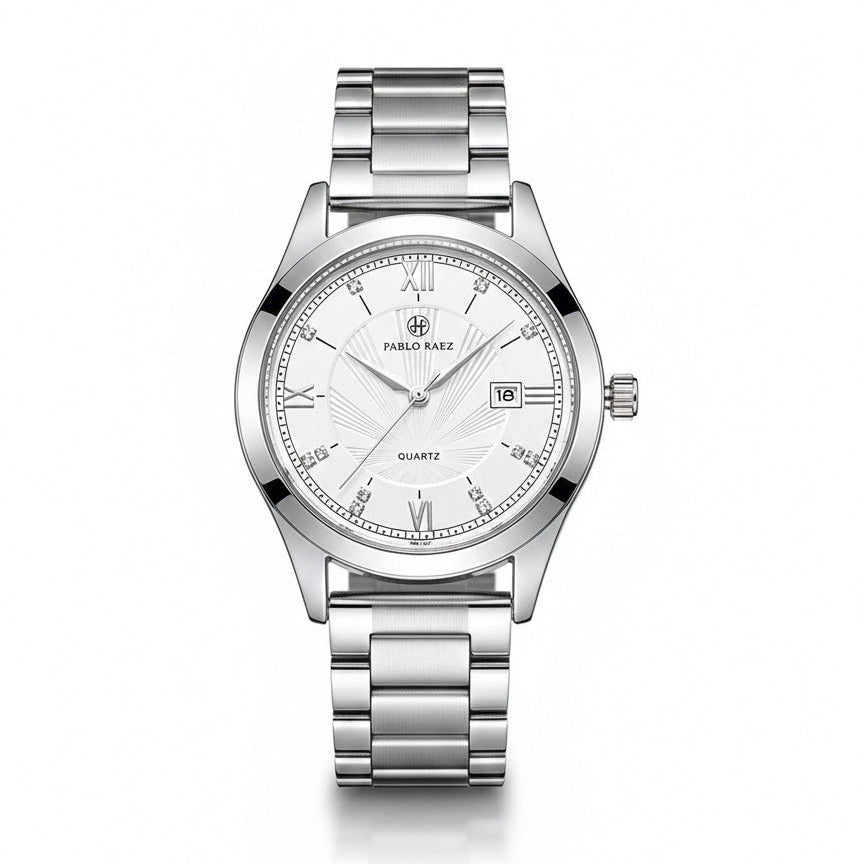 Henry Raez Silver White 40mm