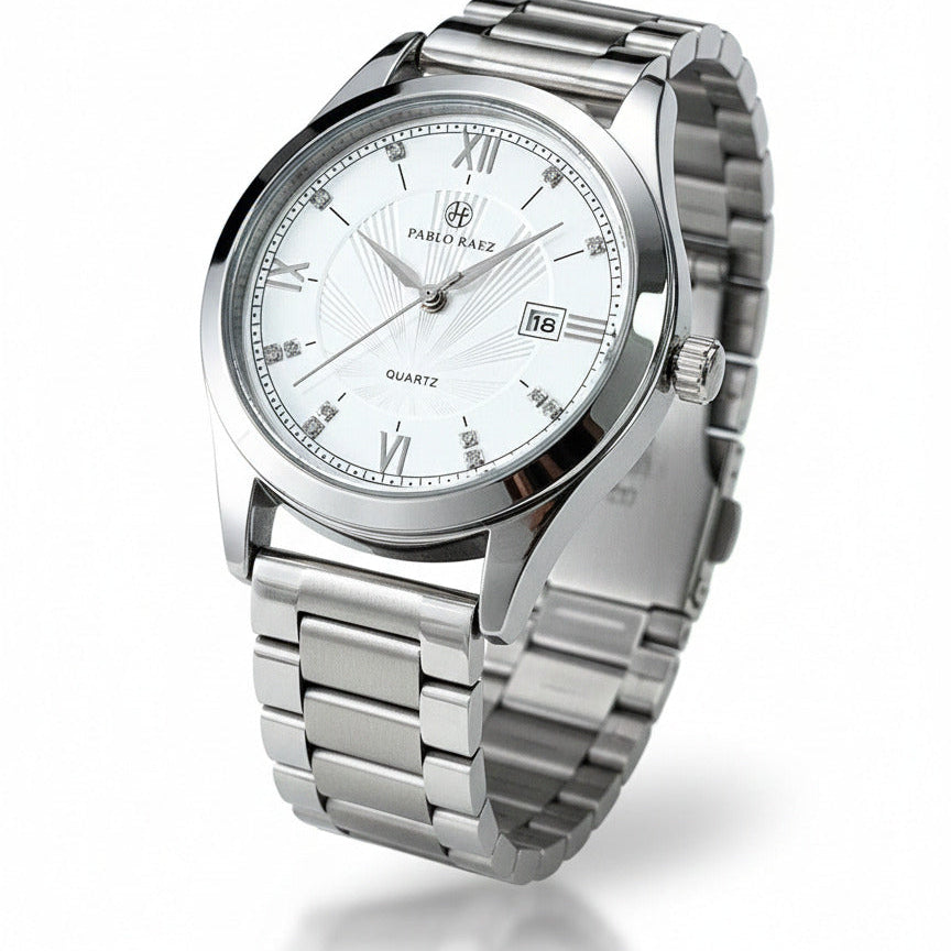 Henry Raez Silver White 40mm