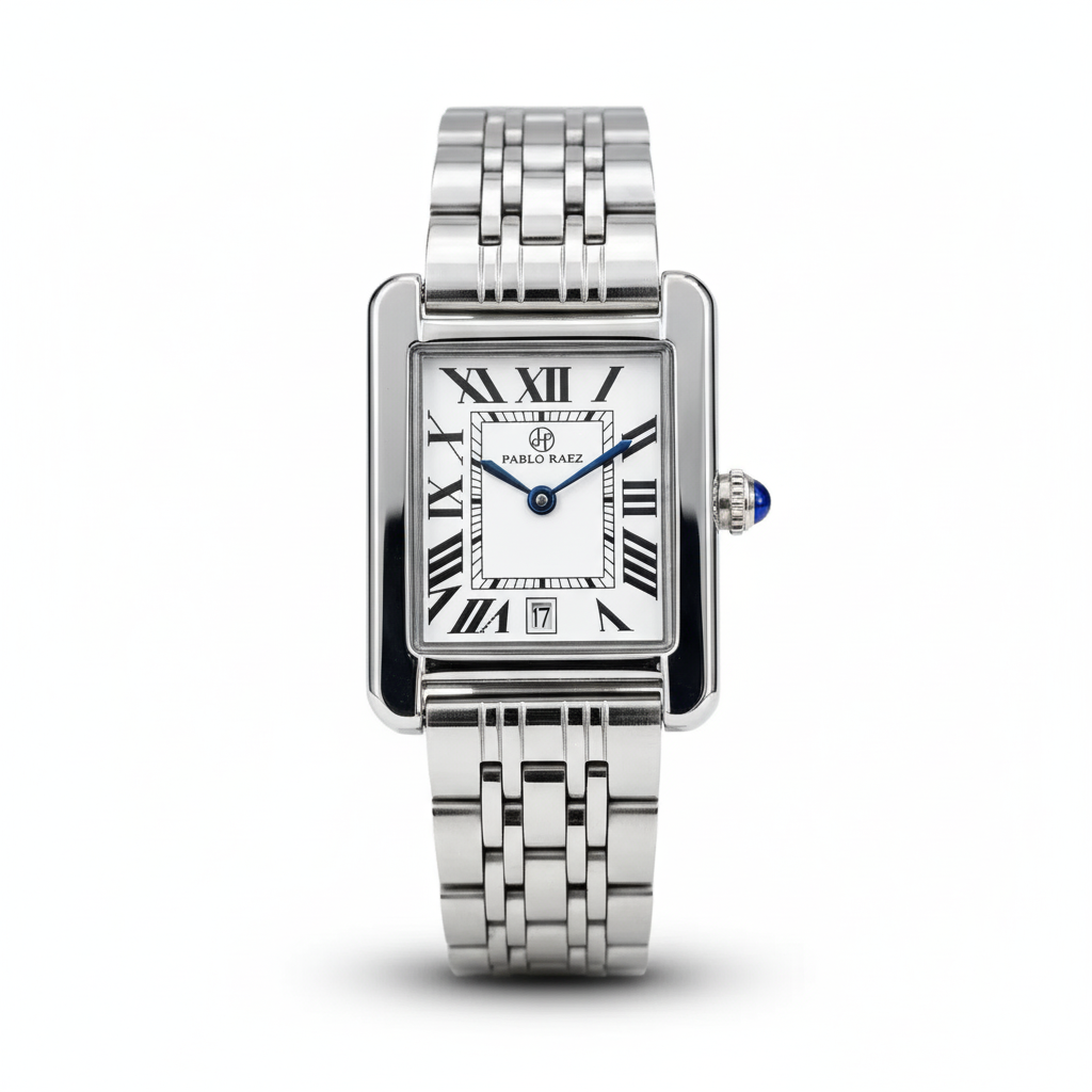 HOUSTON RAEZ SILVER 24MM