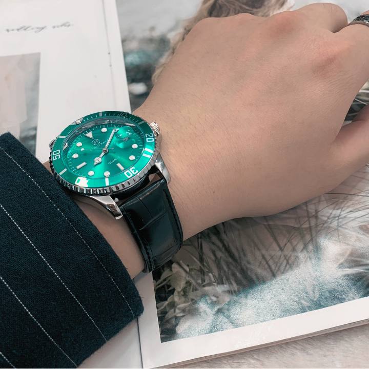 Relógio Masculino Bulgaro Raez Verde