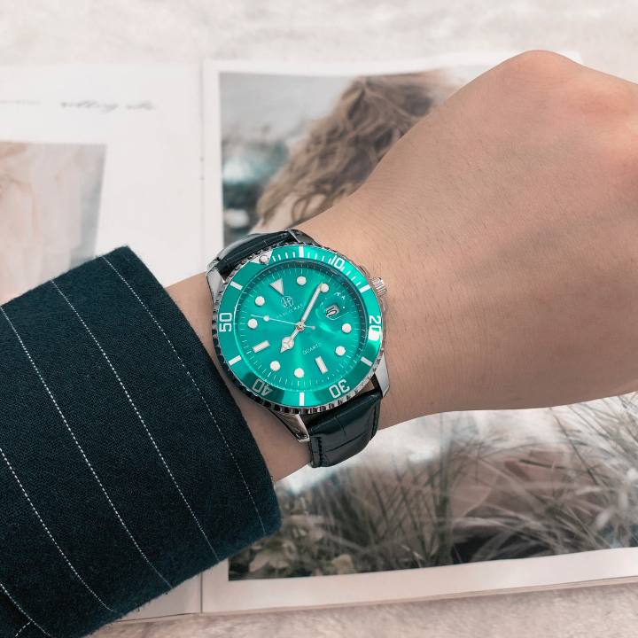 Relógio Masculino Bulgaro Raez Verde
