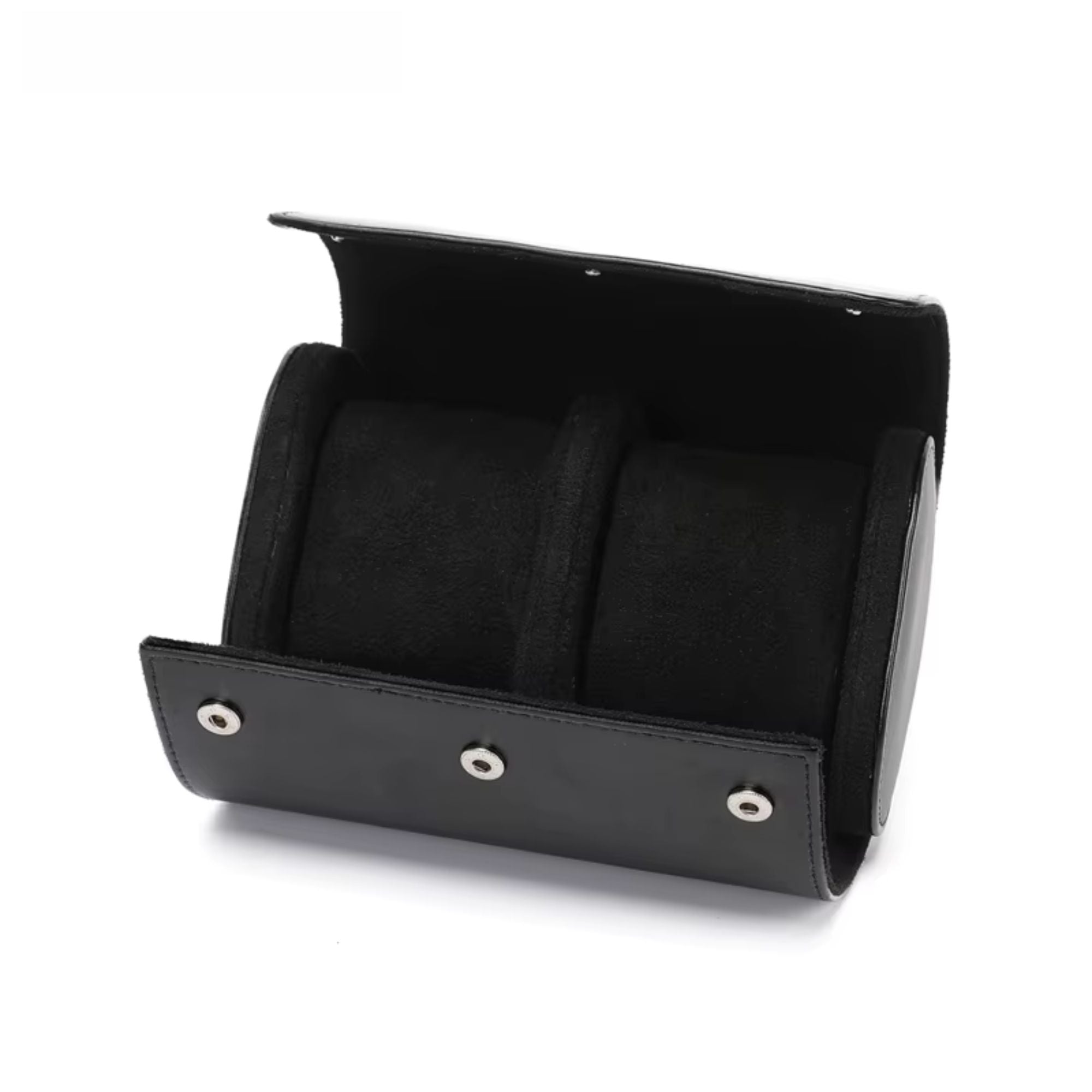 Case Premium em Couro Preto 2 Slots - Pablo Raez