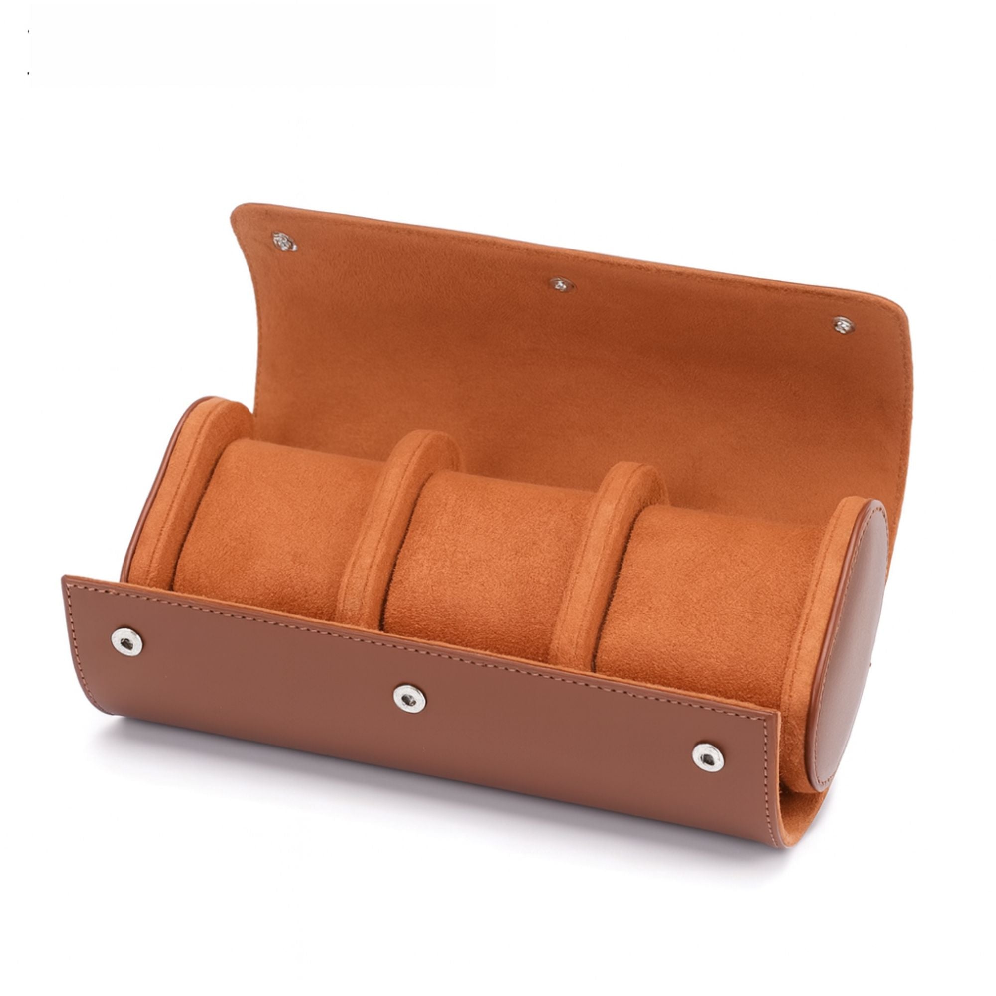 Case Premium em Couro Marrom 3 Slots - Pablo Raez