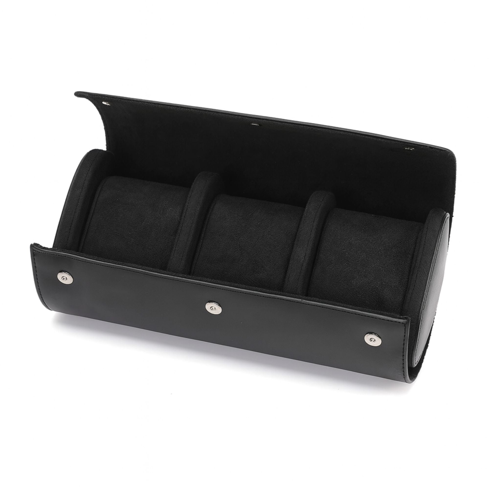 Case Premium em Couro Preto 3 Slots - Pablo Raez