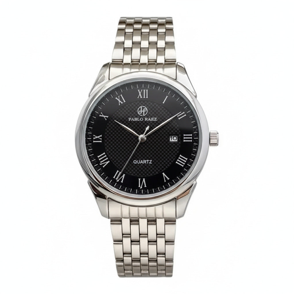 CLASSIC RAEZ SILVER/BLACK 40MM