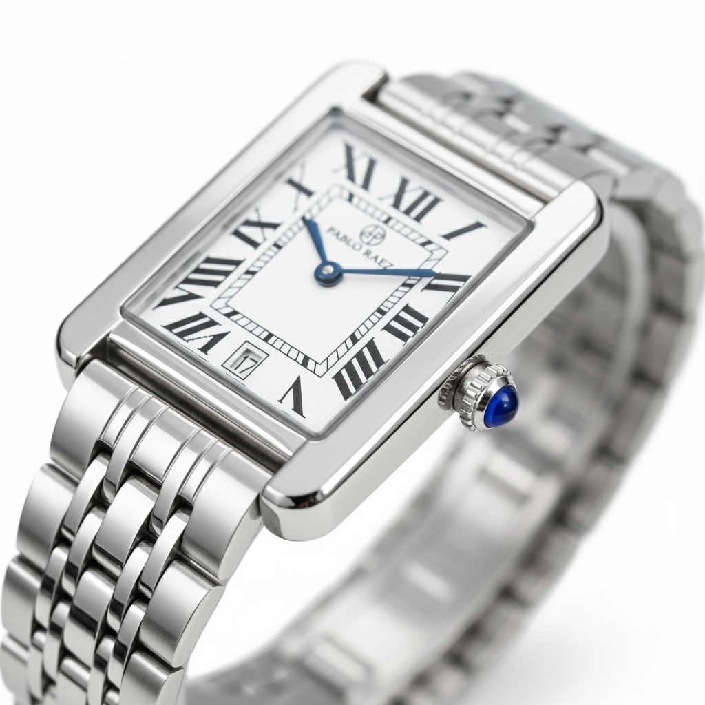 HOUSTON RAEZ SILVER 24MM