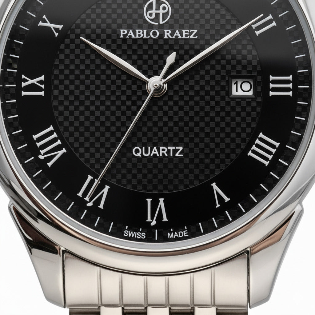 CLASSIC RAEZ SILVER/BLACK 40MM